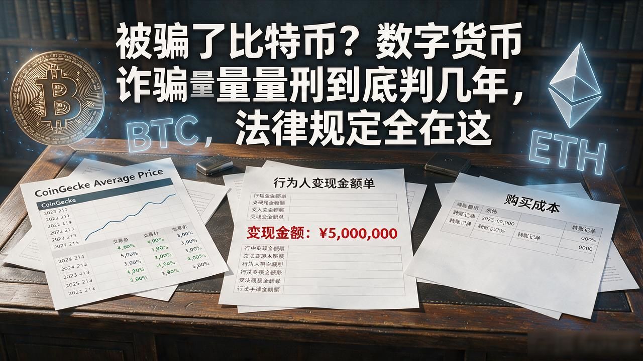诈骗数字货币量刑多少_诈骗数字货币量刑标准_数字货币案件价值认定难点