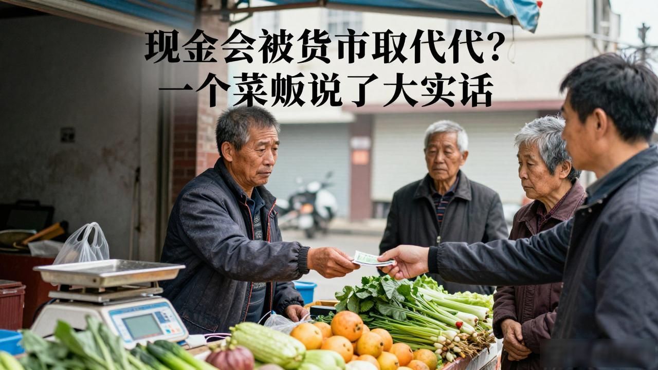 菜市场现金使用率_数字货币会取代现金么_数字货币普及现状