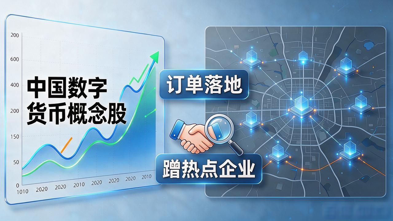 中国数字货币概念股有哪些？
