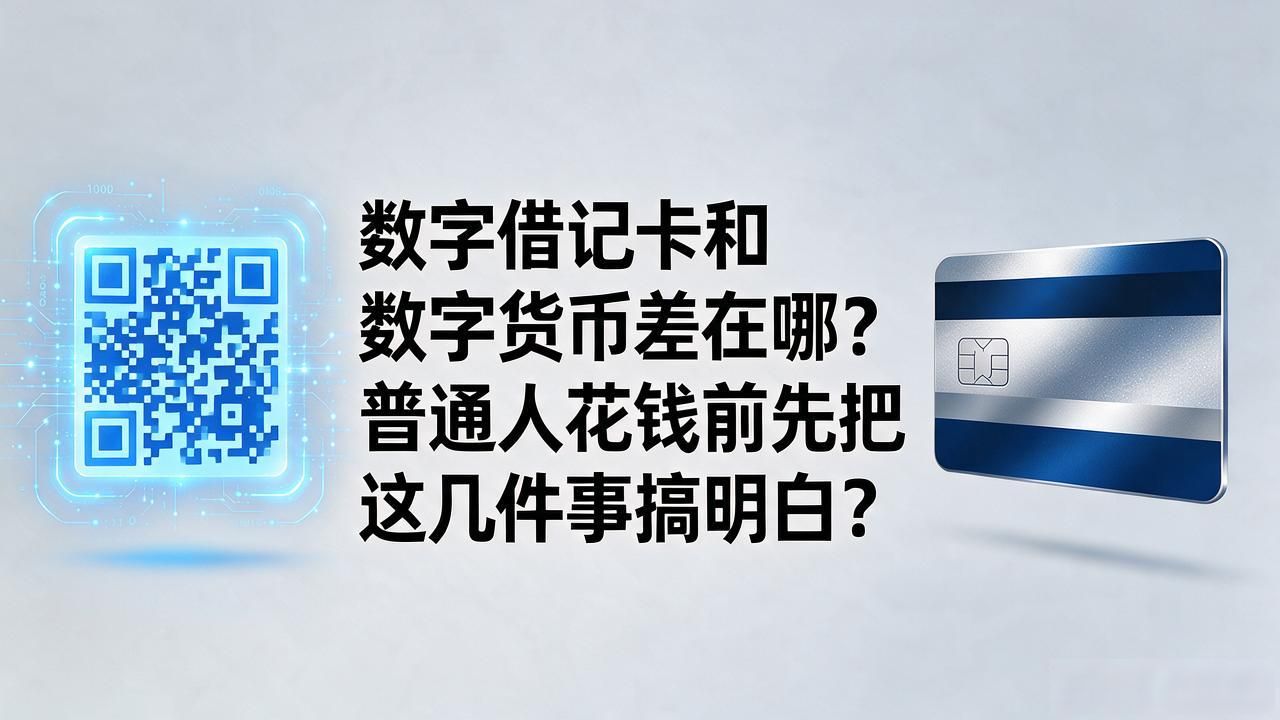 数字借记卡与数字人民币底层逻辑差异_手机银行数字借记卡与数字人民币区别_数字借记卡和数字货币
