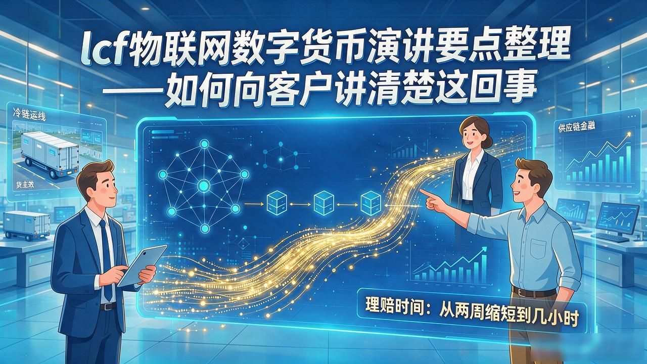 LCT物联网数字货币_自动化经济行为触发分布式账本_lcf物联网数字货币演讲稿