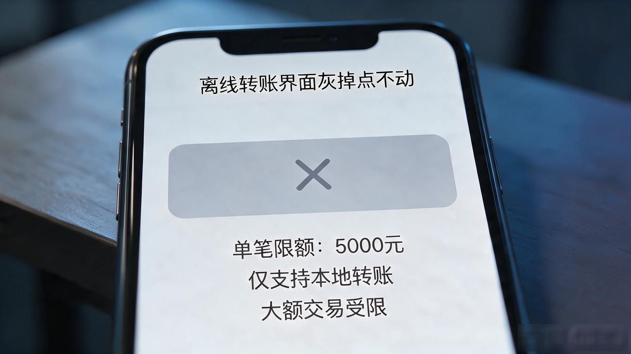 数字货币断网收款_小面馆离线支付_数字货币没网能