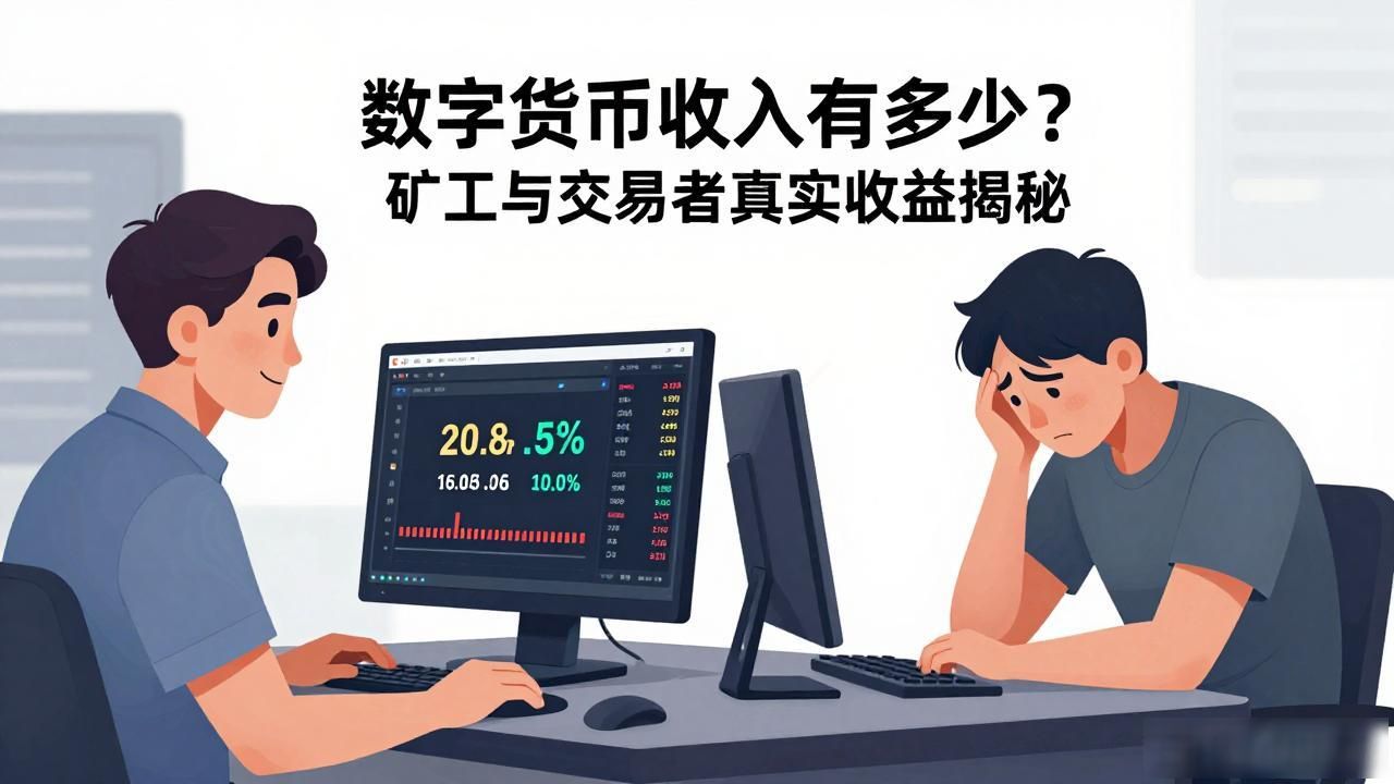 数字货币收入是多少_加密货币不同角色收入差距_数字货币矿工实际收入波动情况
