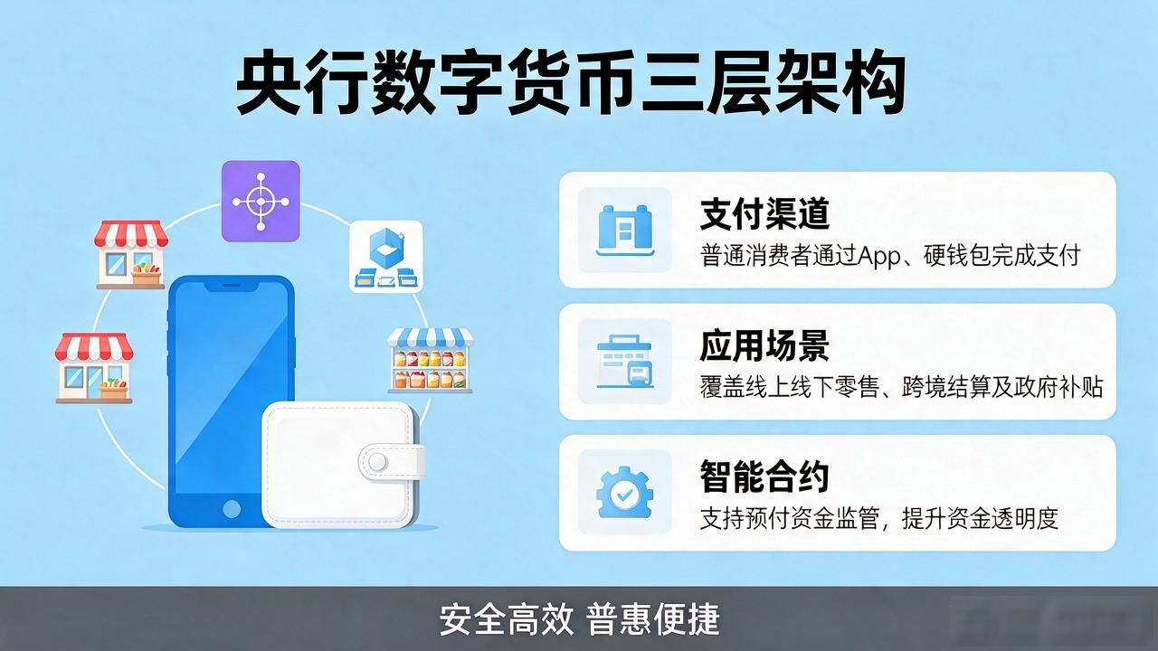 一文看懂央行数字货币三层架构