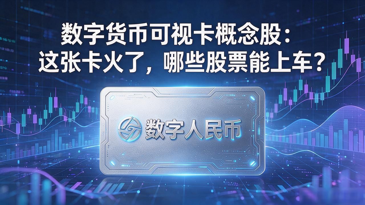 数字货币可视卡概念股_数字人民币可视卡 芯片供应商 安全模块厂商