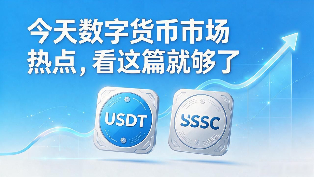 今天数字货币市场热点，看这篇就够了
