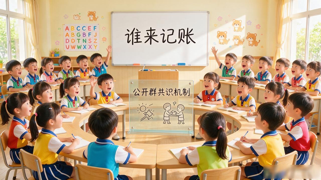 青少年学区块链入门，别讲代码，先让孩子玩懂"谁来记账"
