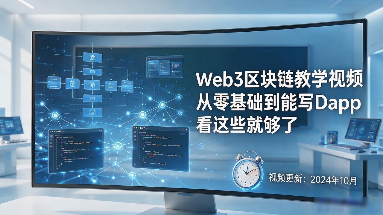 web区块链教学视频 从零基础到能写DApp 看这些就够了
