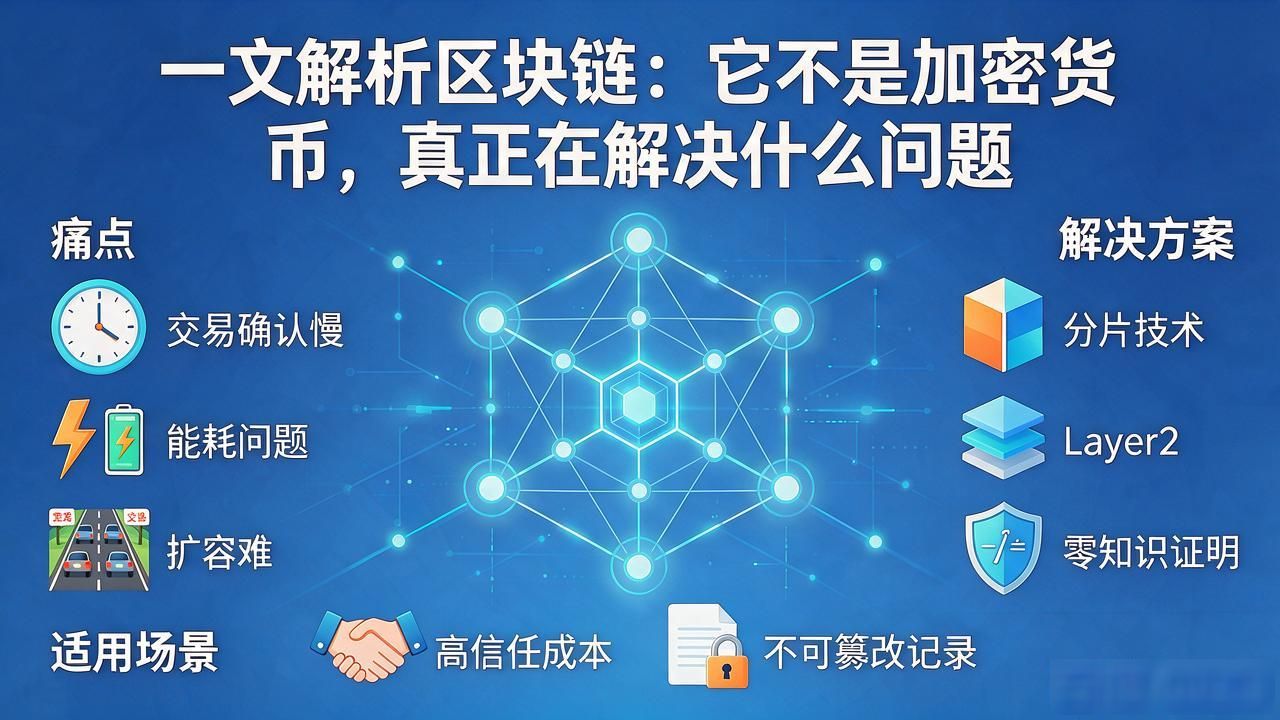 一文解析区块链：它不是加密货币，真正在解决什么问题