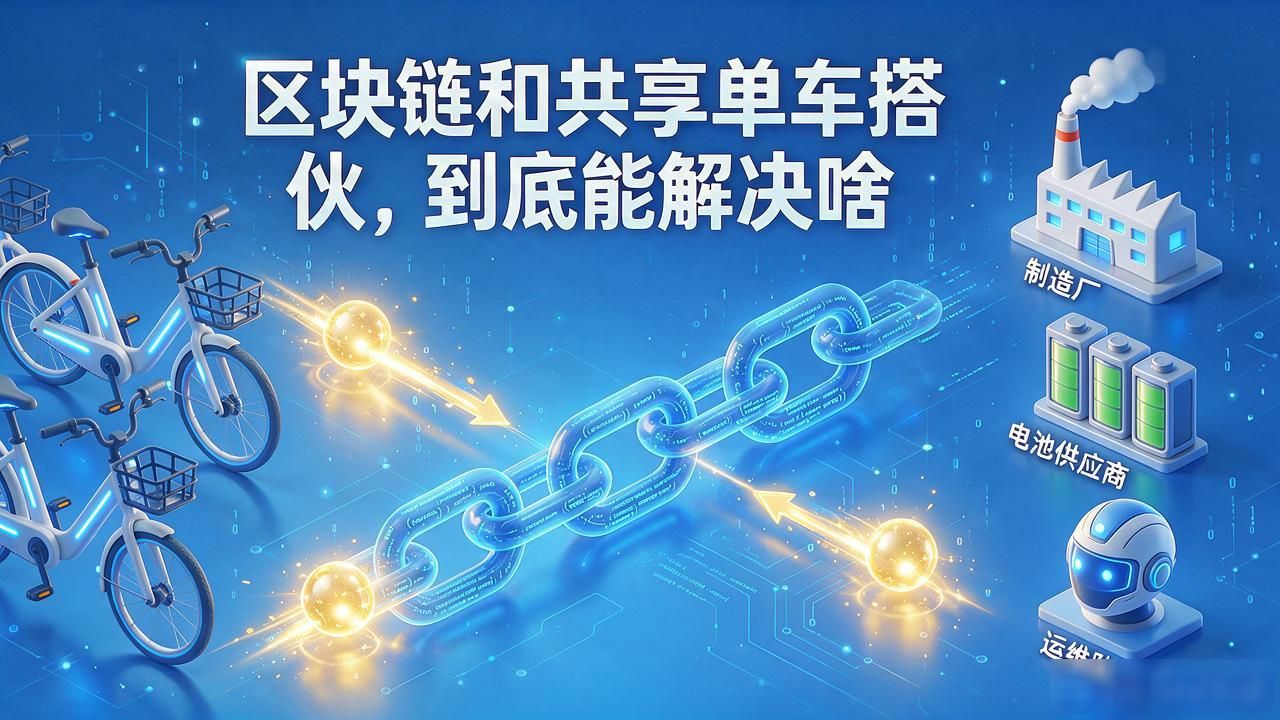 区块链和共享单车搭伙，到底能解决啥
