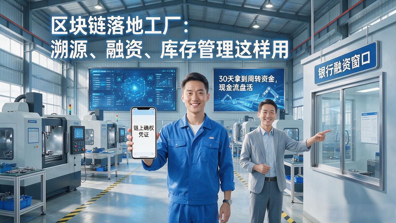 区块链落地工厂：溯源、融资、库存管理这样用
