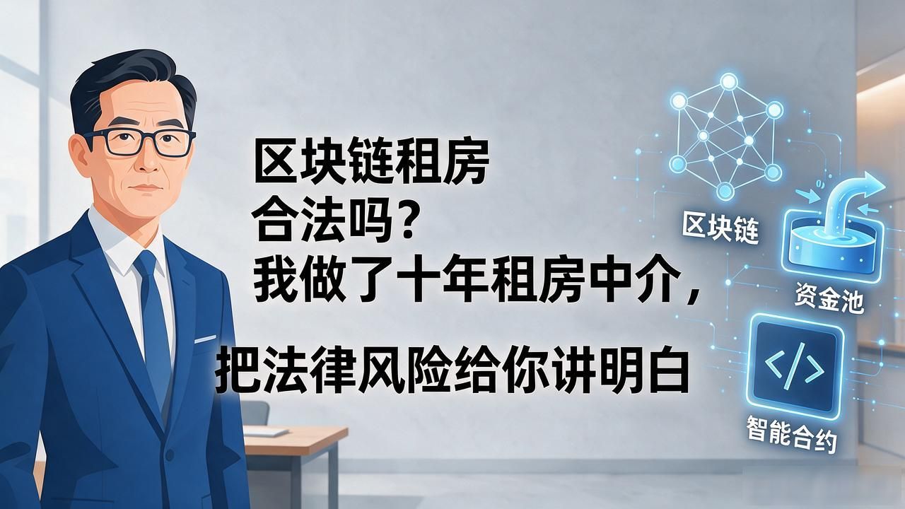 区块链租房合法吗？我做了十年租房中介，把法律风险给你讲明白