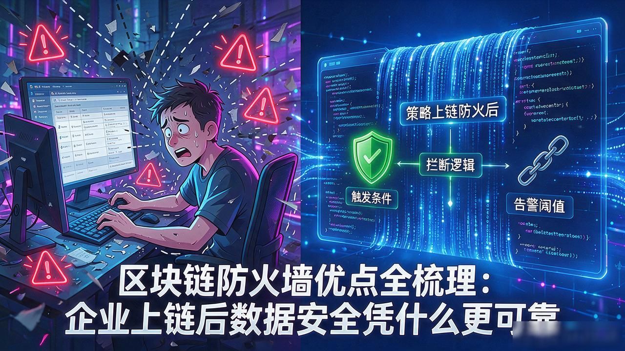 区块链防火墙优点全梳理：企业上链后数据安全凭什么更可靠