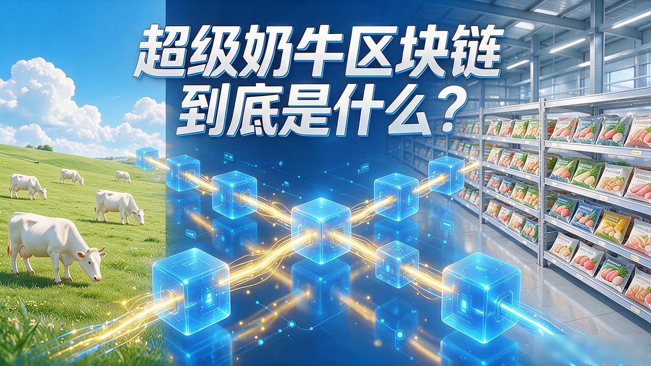 超级奶牛区块链到底是什么？一个养了二十年牛的老王给你掰开了说