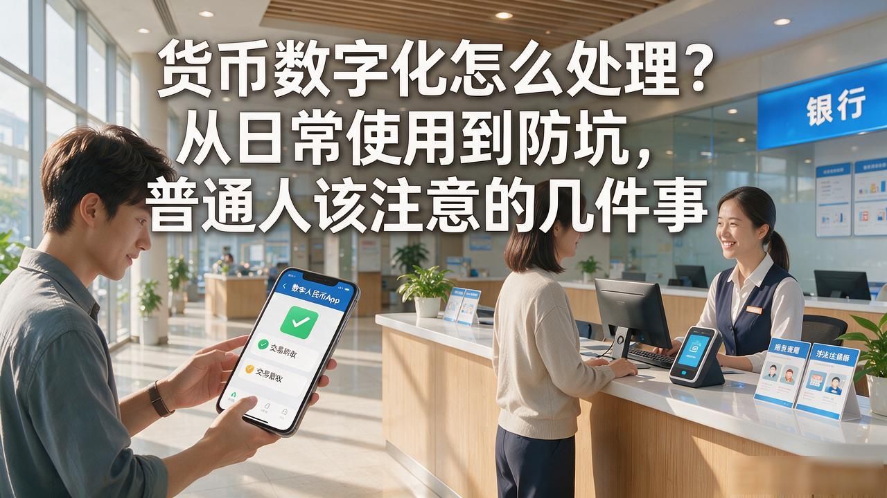 货币数字化怎么处理_数字人民币与支付宝区别_数字人民币使用方法