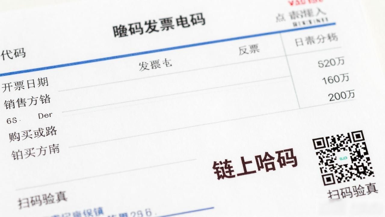想查税务区块链发票图片？全电发票样式样张一次说清