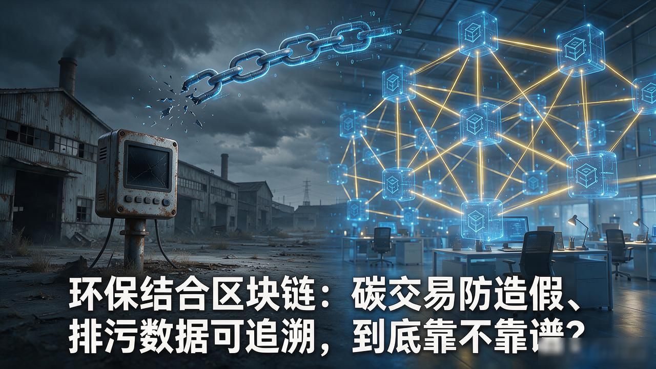 环保结合区块链：碳交易防造假、排污数据可追溯，到底靠不靠谱